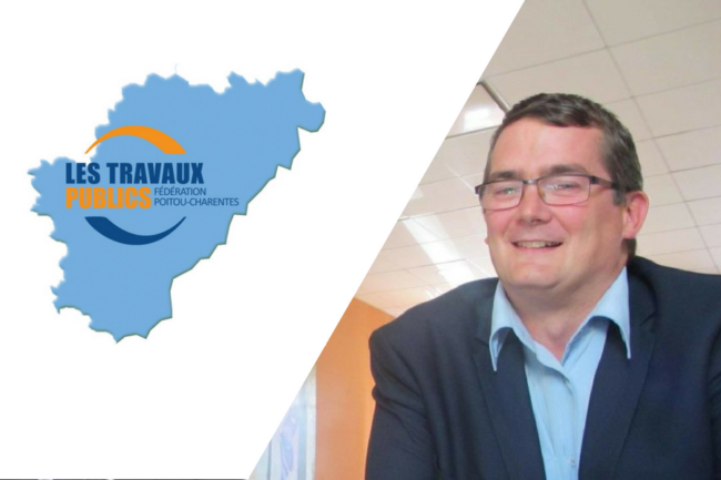 Stéphane RABIER – Président de la FRTP Poitou Charentes et gérant de l’entreprise CHOGNOT Stéphane RABIER - Président de la FRTP Poitou Charentes et gérant de l'entreprise CHOGNOT