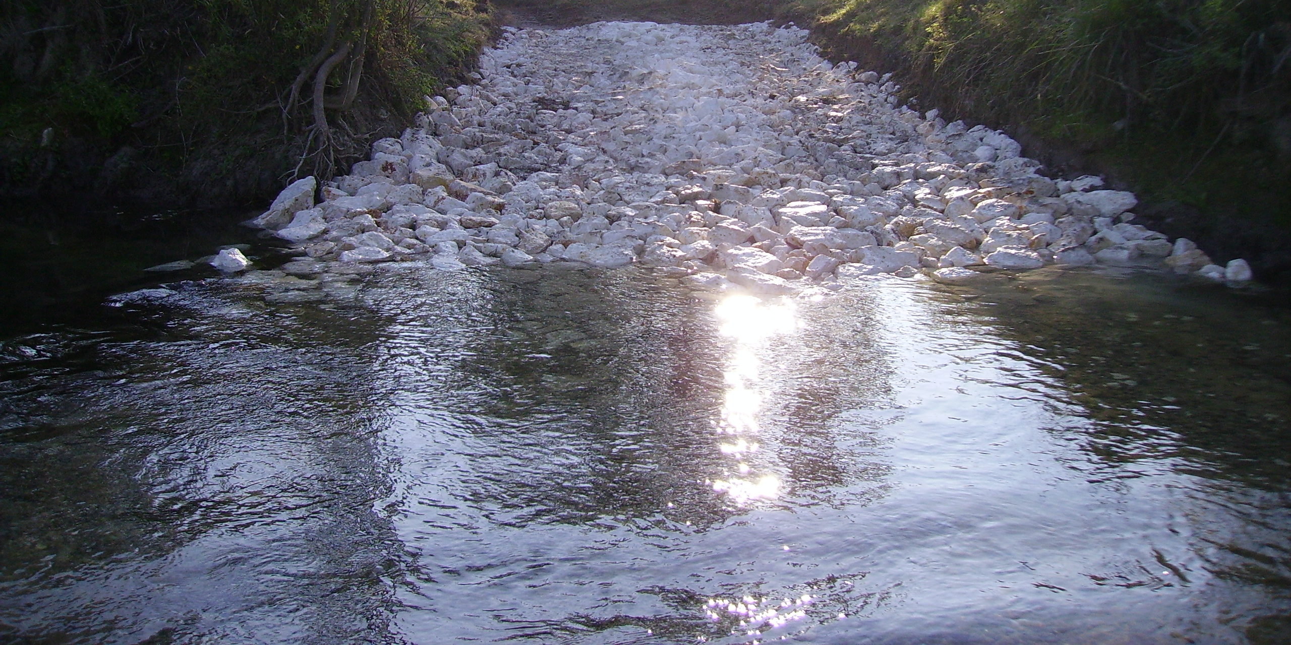 Passage à gués - Rétablissement continuité écologique - CHOGNOT