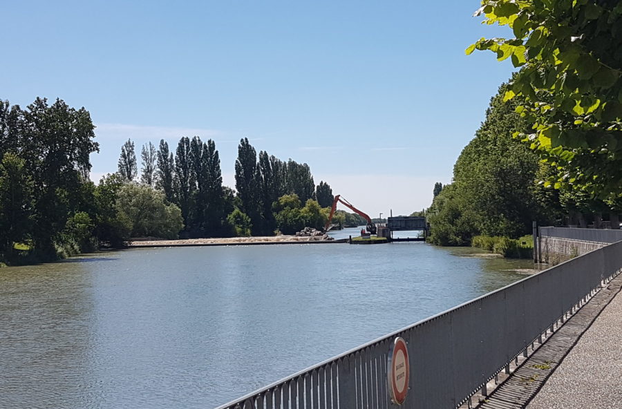 Verchéenne - Terrassement en milieu humide - Chognot