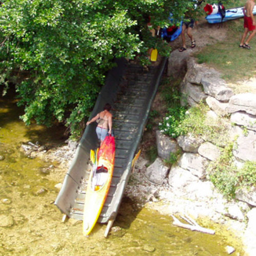 structure pour canoe sur les plans d eaux