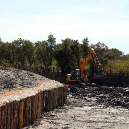 travaux publique en milieux humides