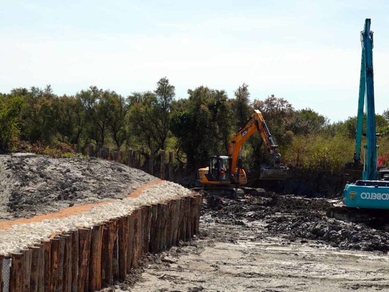 travaux publique en milieux humides