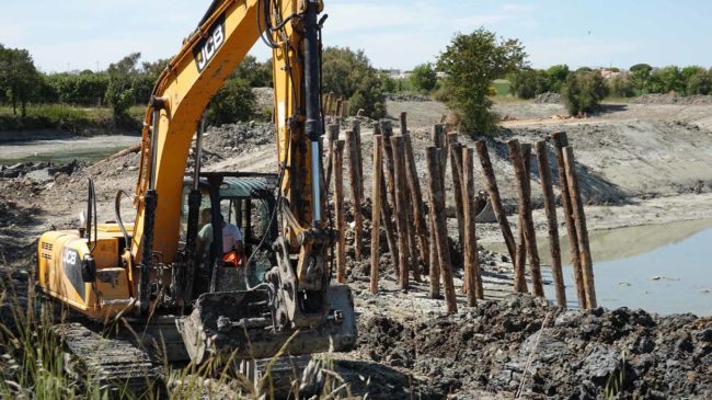 chognot terrassement en milieu humide